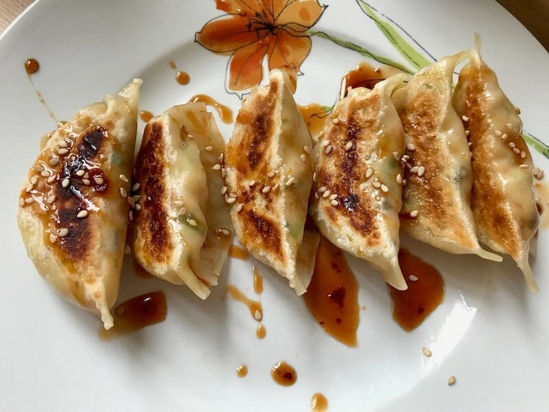 Rezeptbild: Japanische Gyoza – Knusprige Teigtaschen mit saftiger Füllung