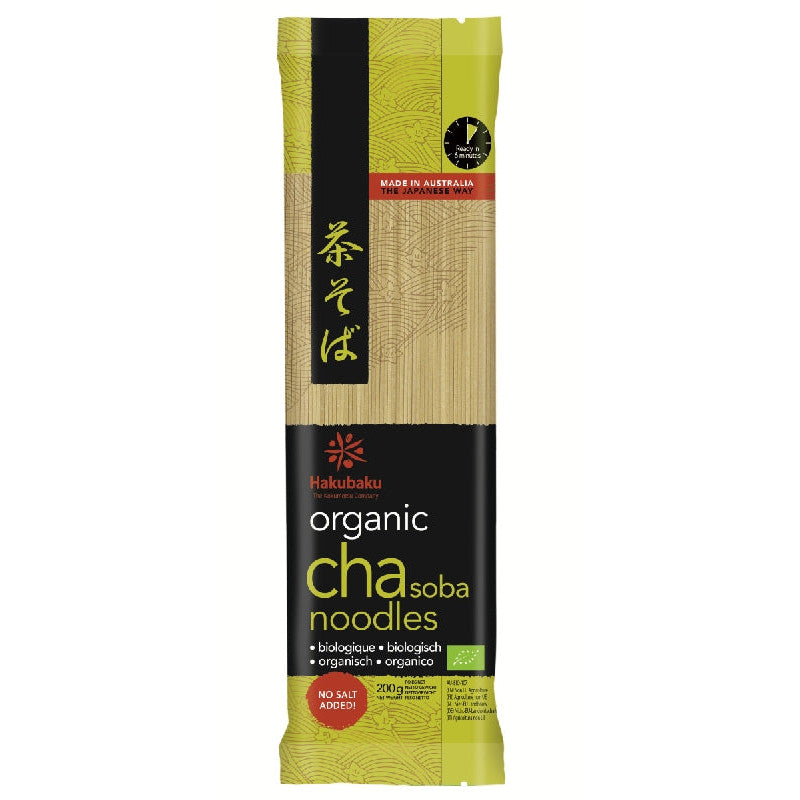 HAKUBAKU Bio Cha Soba Nudeln 200g