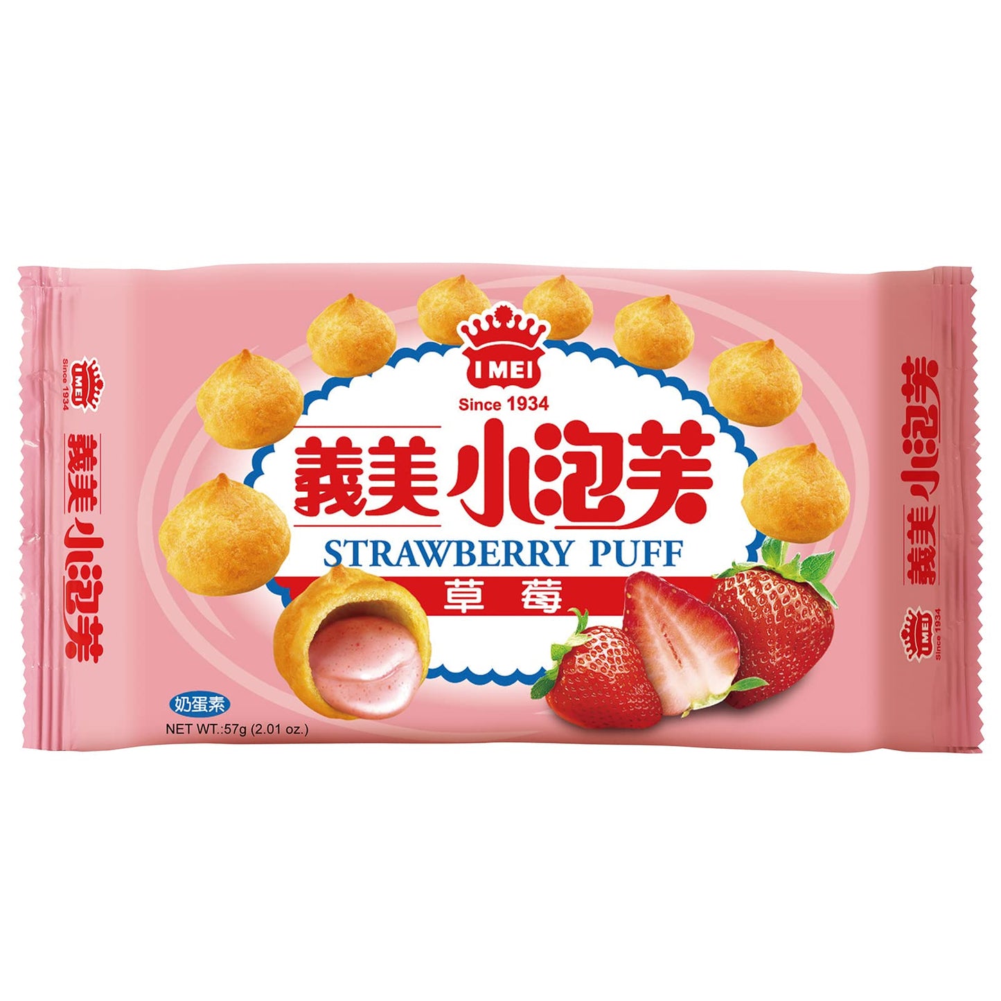 I MEI Erdbeerpuff 57g