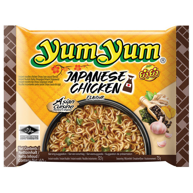 Yum Yum Instant Nudeln Japanisches Huhn Shoyu 60g