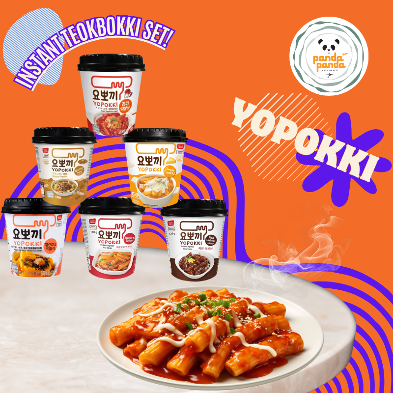 Yopokki Instant Tteokbokki-Set