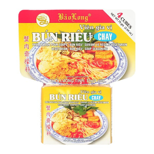Bao Long Vegane „Bun Rieu“-Suppenwürzmischung 75g