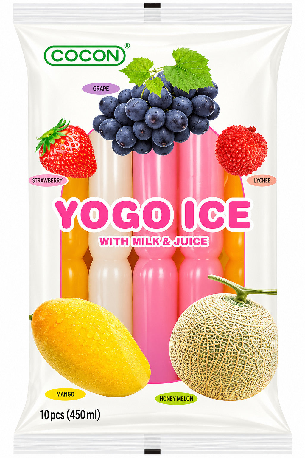 Cocon Joghurt-Eisstangen, 450 ml