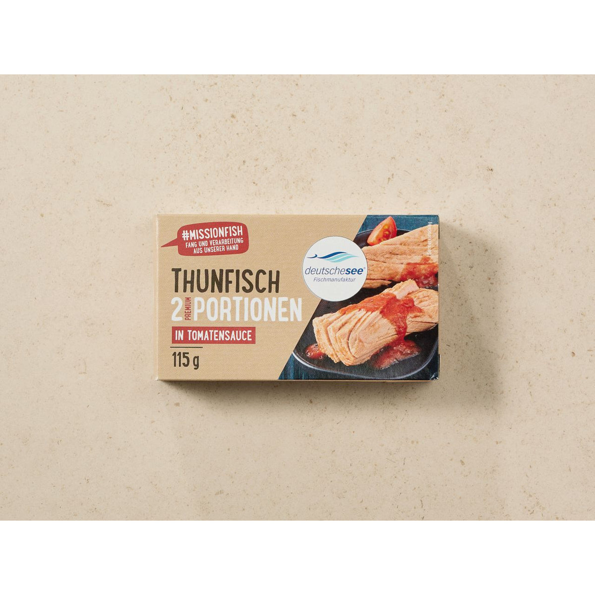 Deutsche See Thunfisch-Filet in Tomatensauce 115g