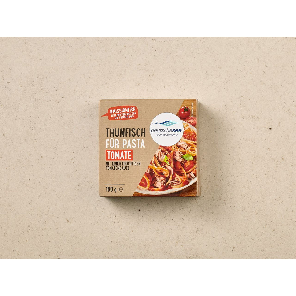 Deutsche See Thunfisch für Pasta Tomate 160g