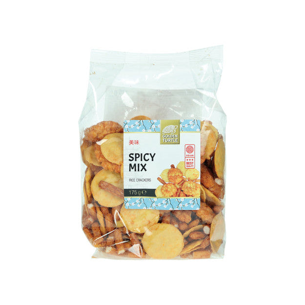Golden Turtle Pikanter Reiscrackermix 175g