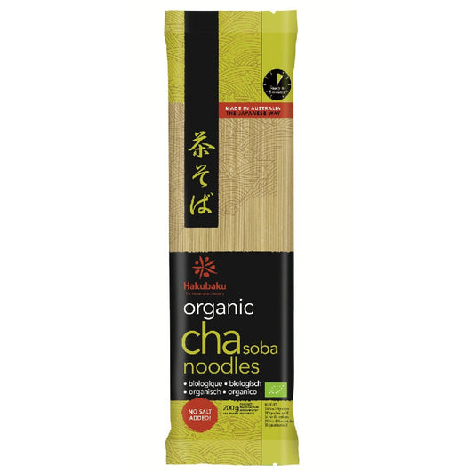 HAKUBAKU Bio Cha Soba Nudeln 200g