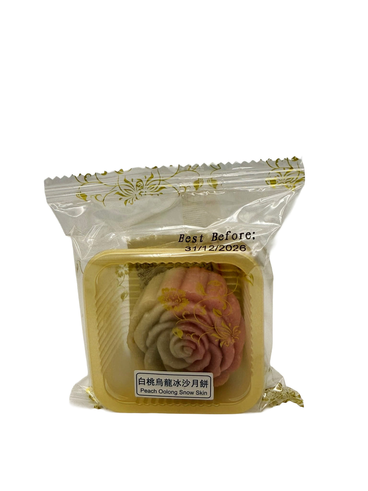 HK Mondkuchen, Pfirsich-Oolong-Schneehaut, 45 g