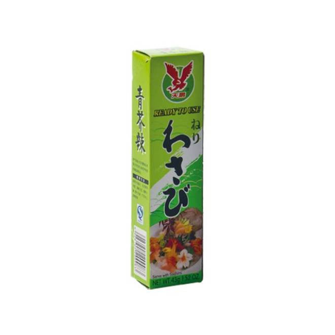 JHFoods Meerettichpaste scharfe japanische Paste für Sushi 43g