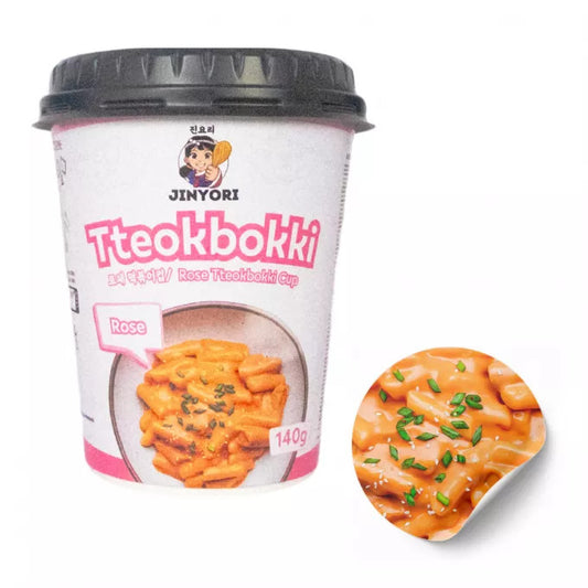 JINYORI Rose Tteokbokki,140g