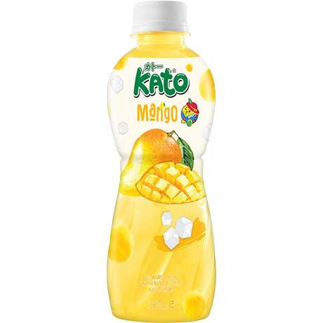 Kato Mango Saft mit Nata De Coco, 320ml
