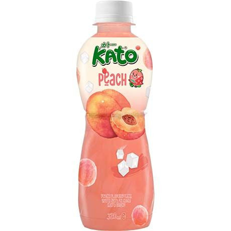 Kato Pfirsich mit Nata De Coco, 320 ml