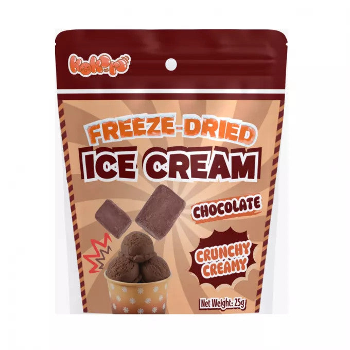 KOKORO Freeze Dried Chocolate Ice Cream, 25g