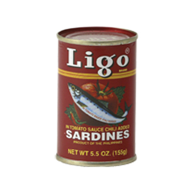 Ligo Sardinen in Tomatensauce mit Chili 155g