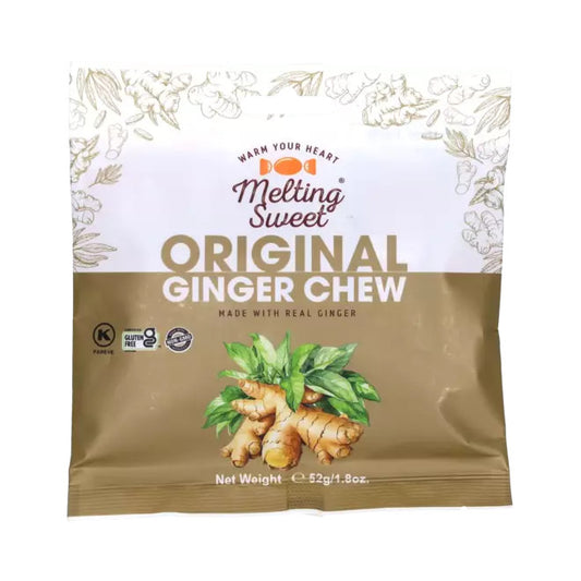 Melting Sweet Ingwer-Kaubonbon – Original 52g