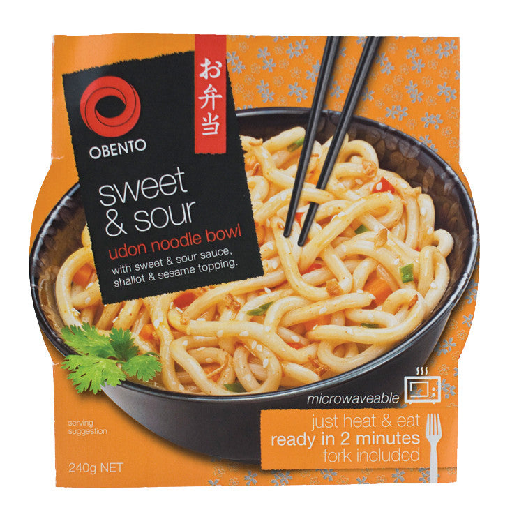 OBENTO Udon Nudel Cup Süß & Sauer g