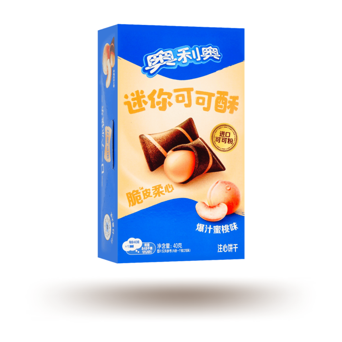 OREO Pfirsich Schokoladenwaffelkeks 40g