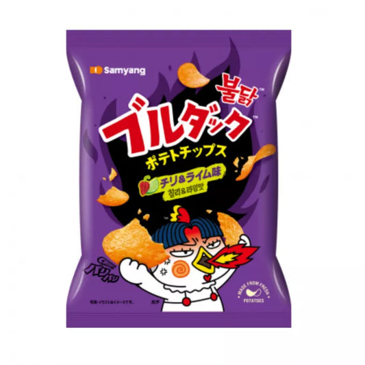 SAMYANG Buldak Lime & Chilli Potato Chip, 55g