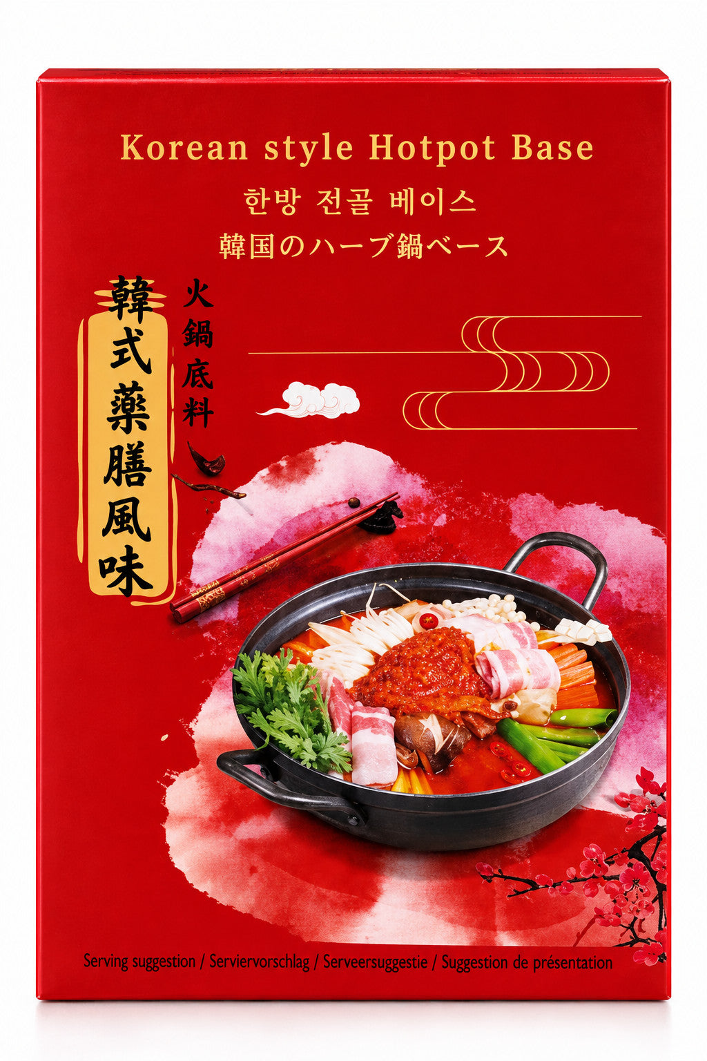Shengyao Hotpot nach koreanischer Art, 200 g