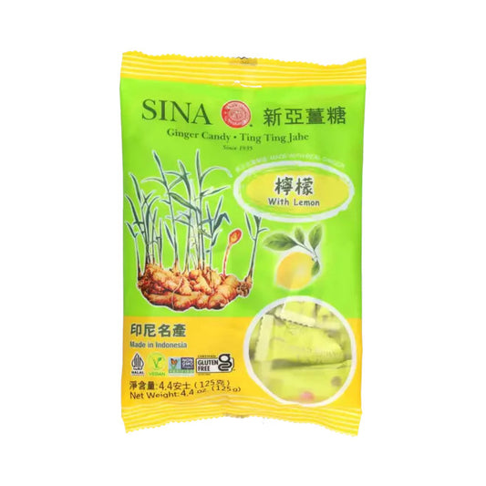 SINA Ingwer-Kaubonbon – Lemon 125g