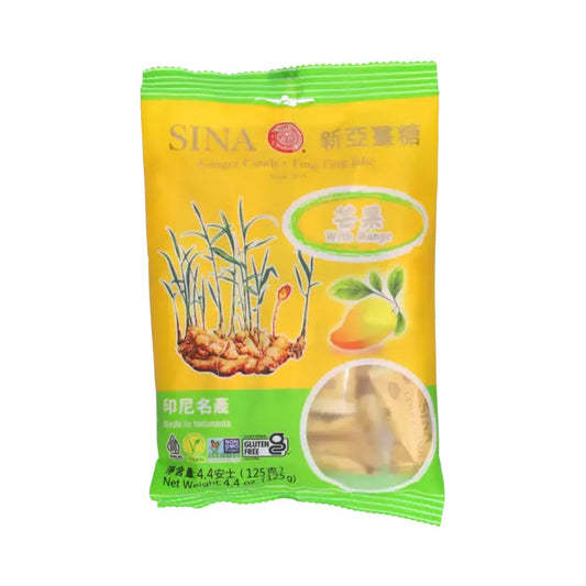 SINA Ingwer-Kaubonbon – Mango 125g