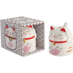 Tokyo Design Studio Kawaii-Tassen-Geschenkset „Glückskatze“ Rosa 350 ml