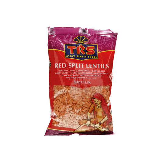 TRS Rote Linsen (Gespalten) 500g