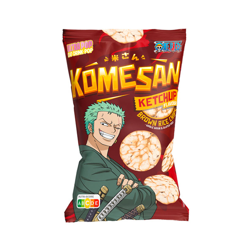 ULTRA POP braune Reischips – Ketchup 60g