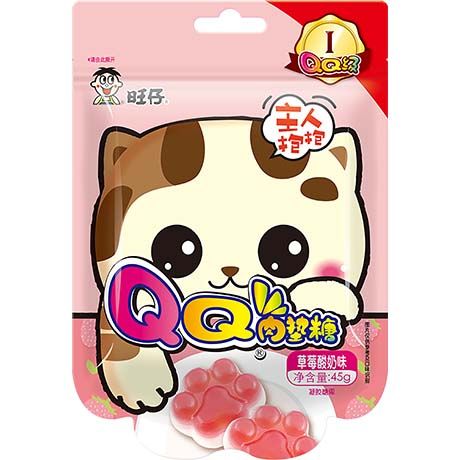 WANT WANT Joghurtgums Erdbeerjoghurt Cat's Claw 45g