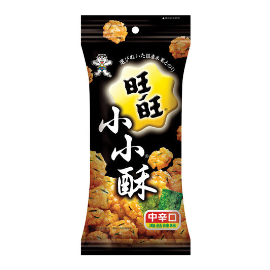 WANT WANT Kleine Frittierte Cracker scharfe Algen 60g