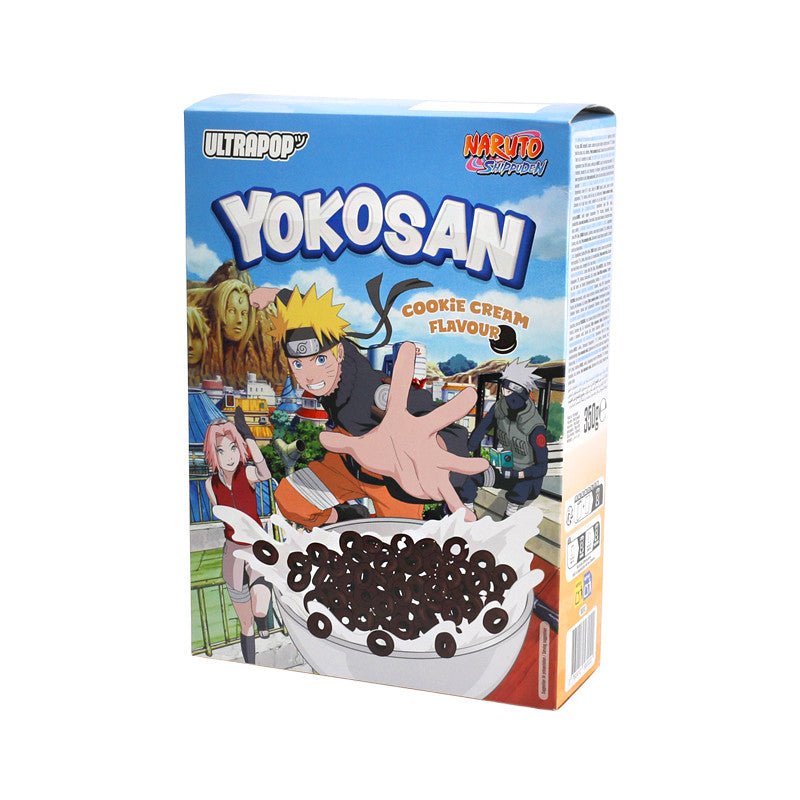 YOKOSAN Knusprige Getreideringe mit Kakao-Keks-Geschmack Naruto 350g