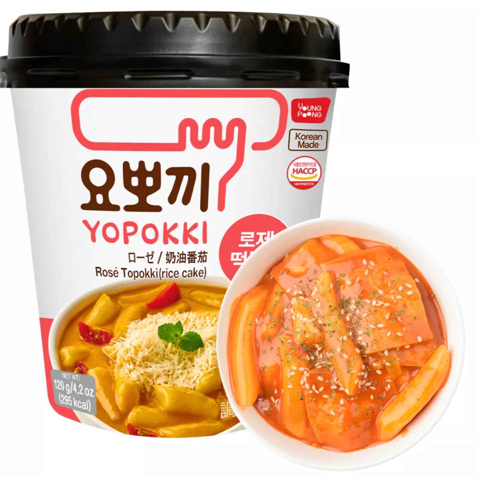 YOPOKKI Instant Topokki Rose 140g